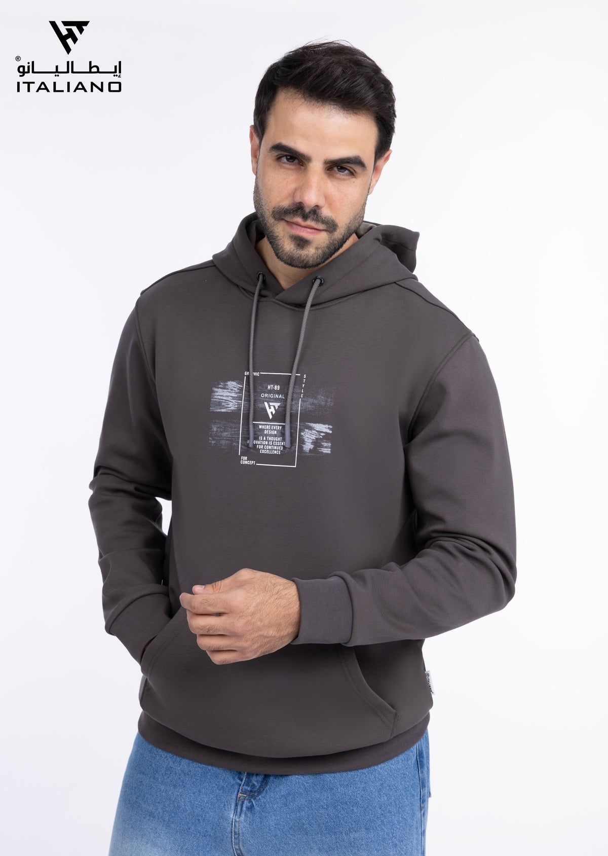 Men Hoodie Italiano248