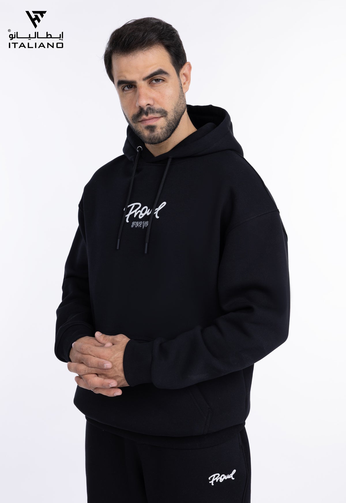 Men OverSize Hoodie Set Italiano78