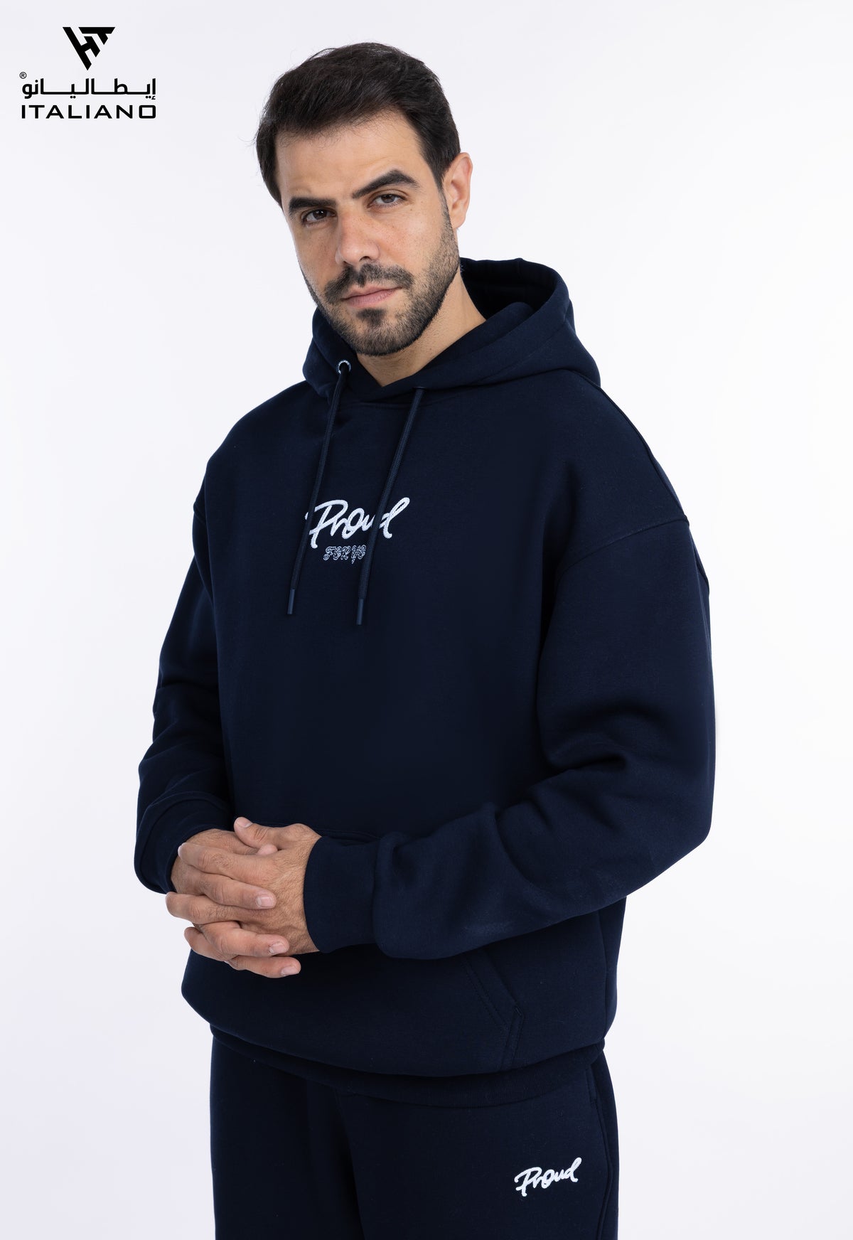 Men OverSize Hoodie Set Italiano78