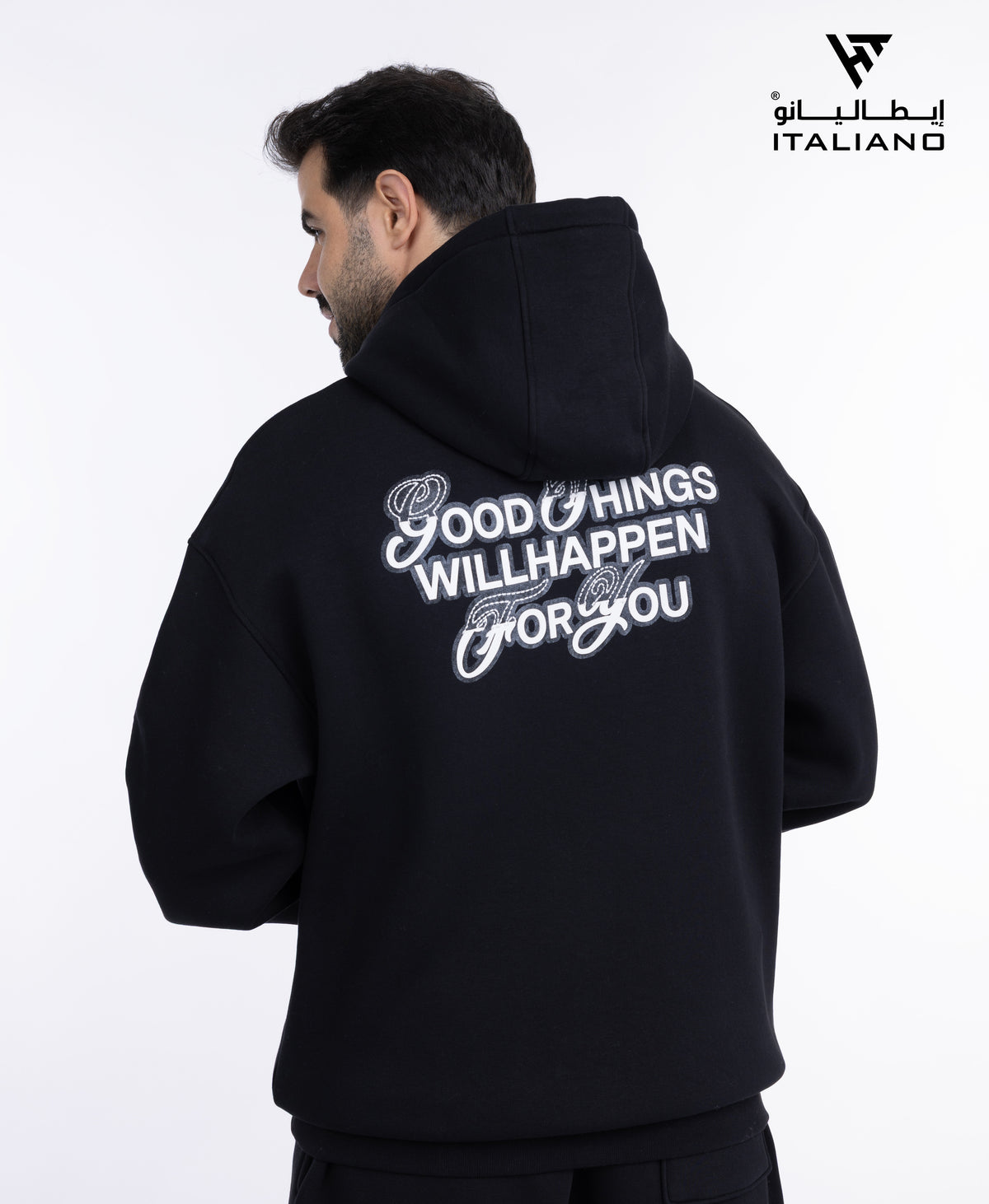 Men OverSize Hoodie Set Italiano78