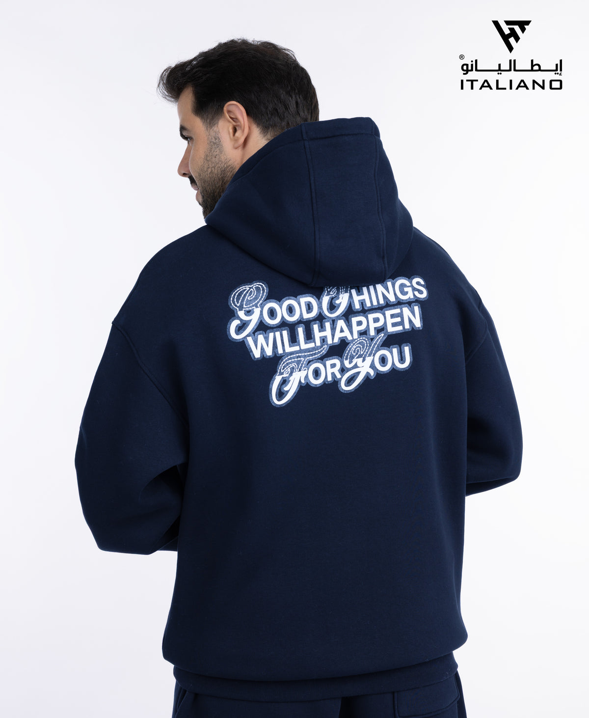 Men OverSize Hoodie Set Italiano78