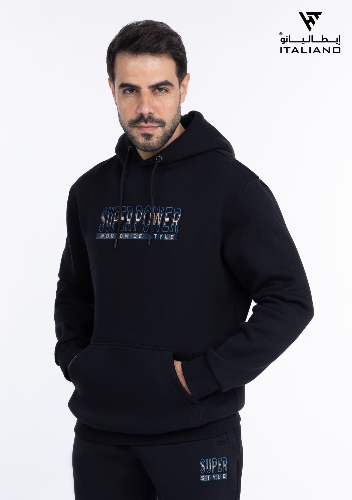 Men Hoodie Set Italiano23
