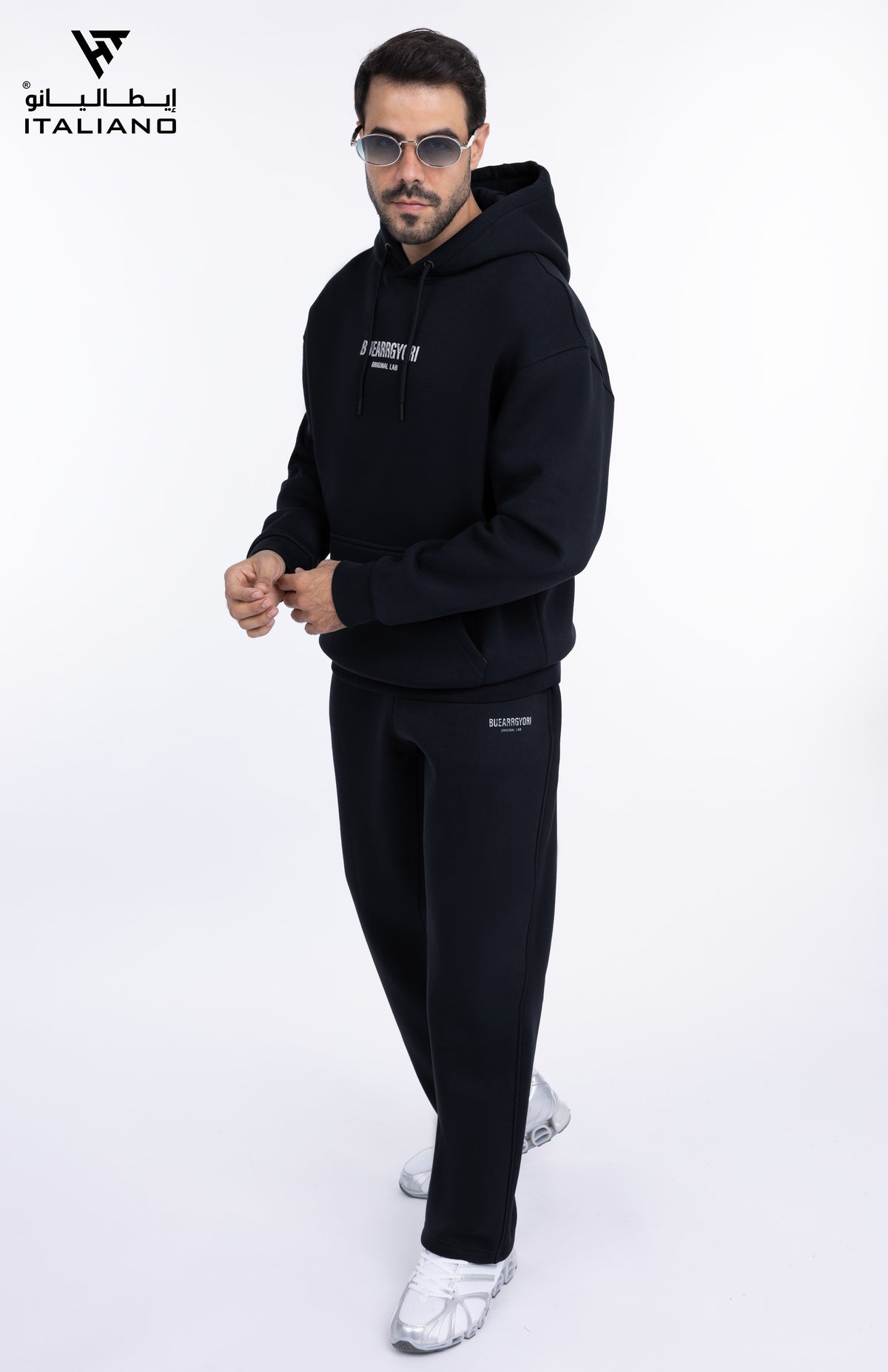 Men OverSize Hoodie Set Italiano121