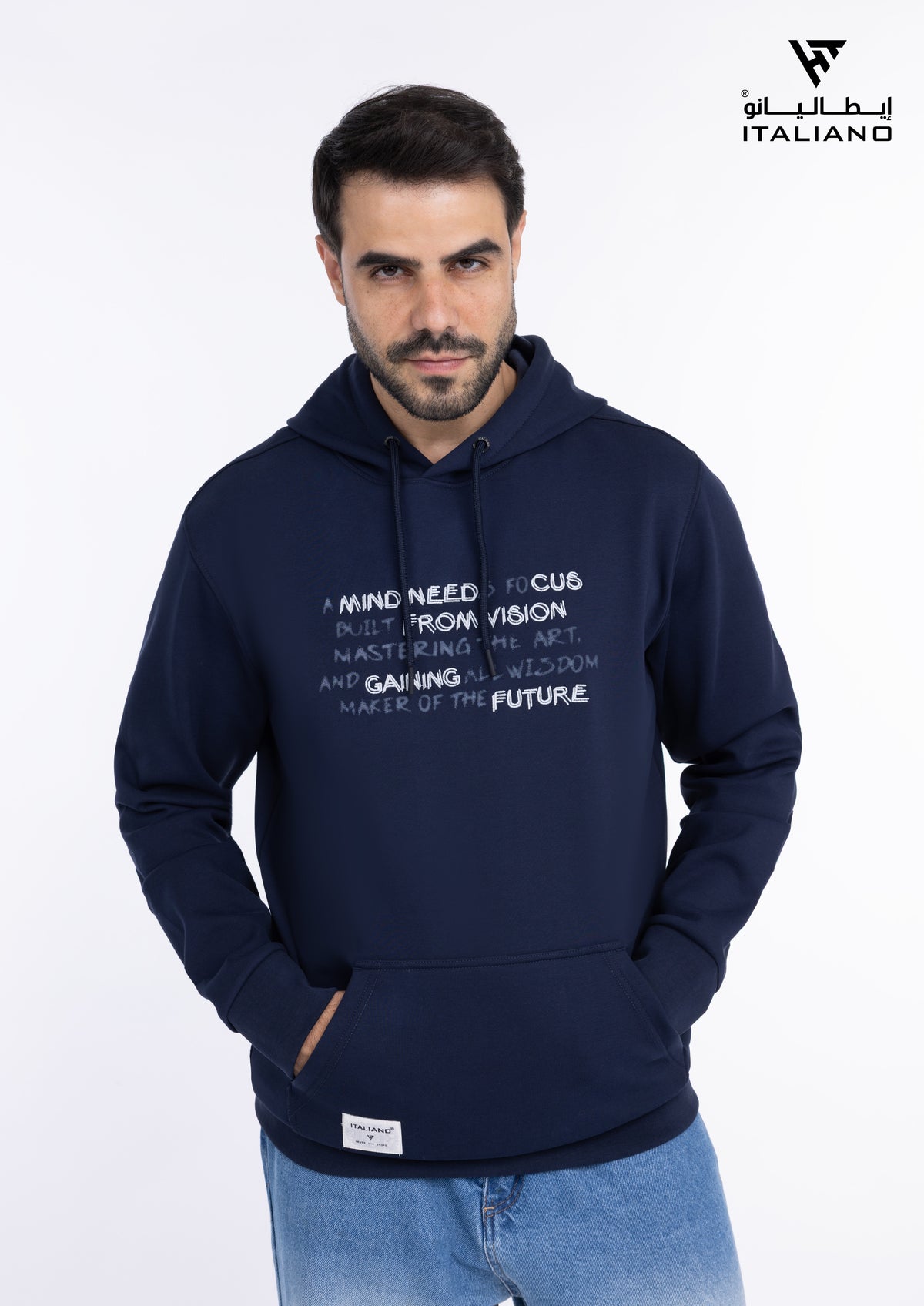 Men Hoodie Italiano282