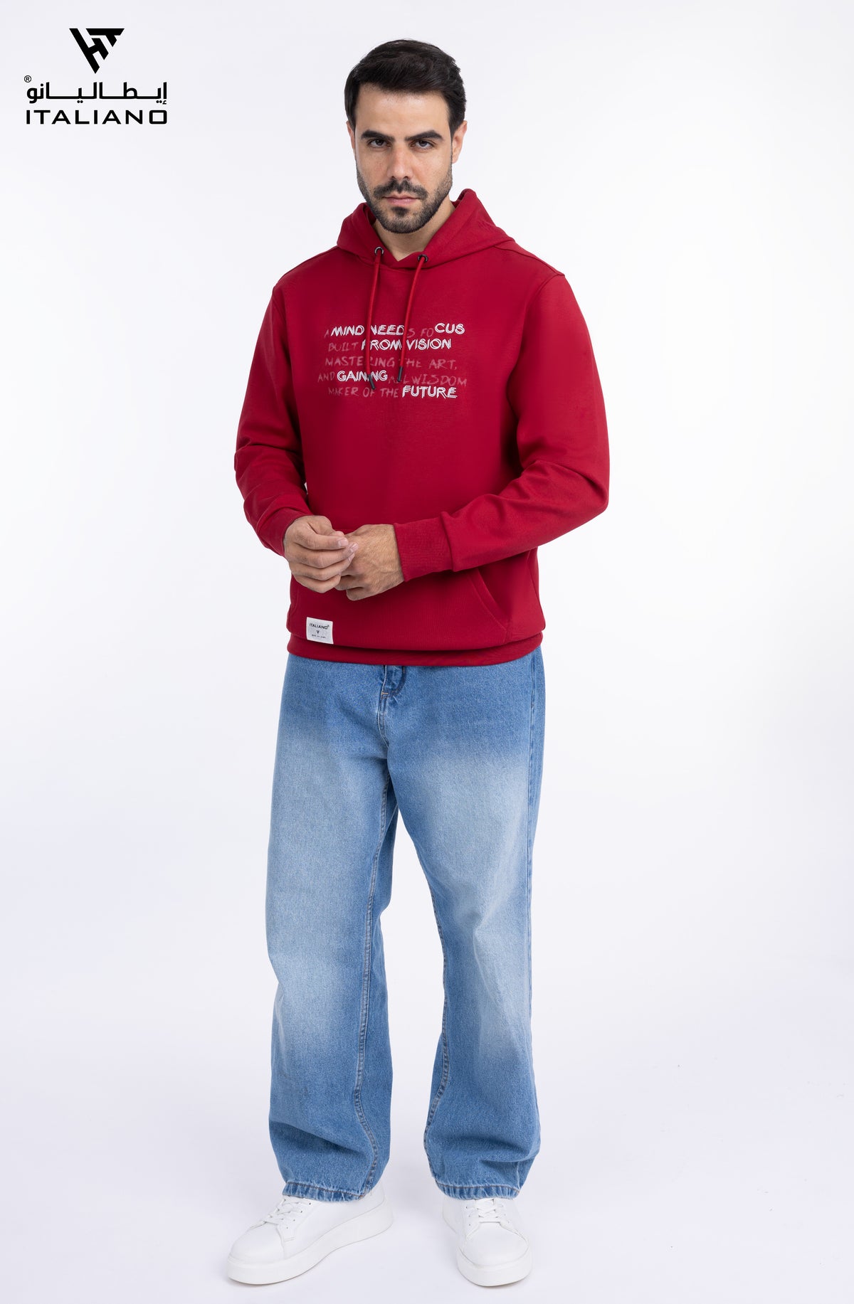 Men Hoodie Italiano282