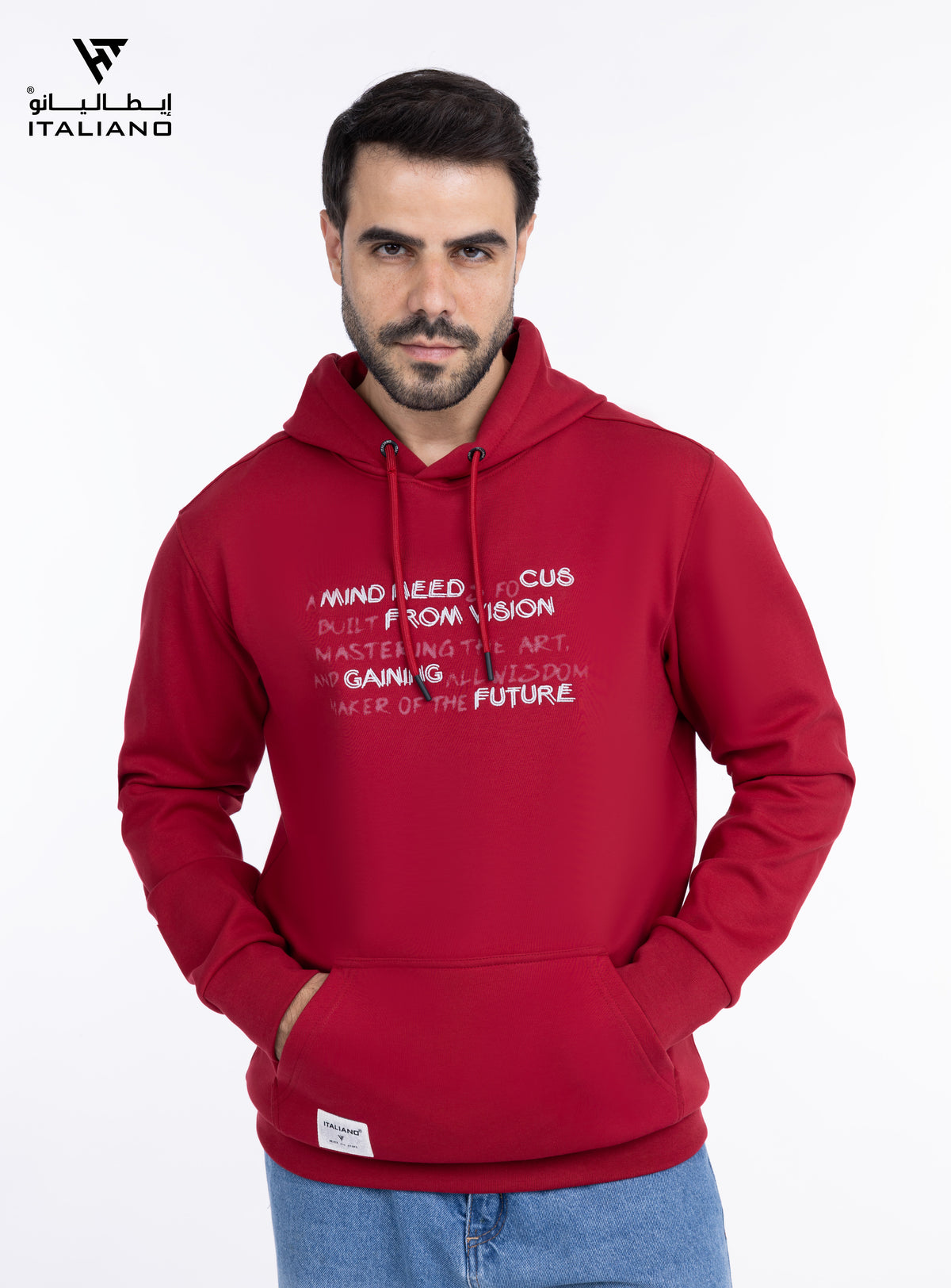 Men Hoodie Italiano282