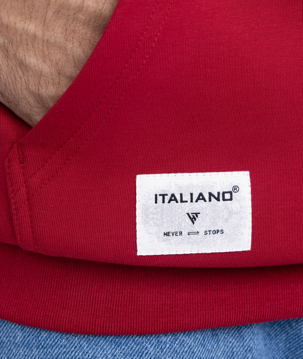 Men Hoodie Italiano282