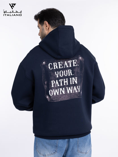 Men OverSize Hoodie Italiano87