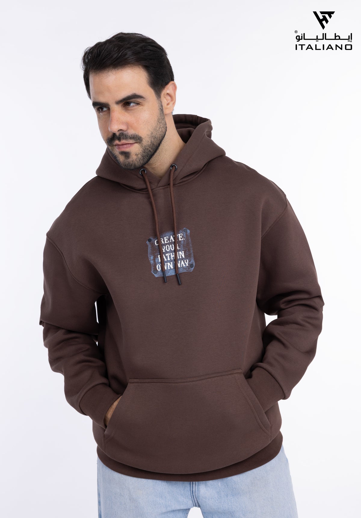 Men OverSize Hoodie Italiano87