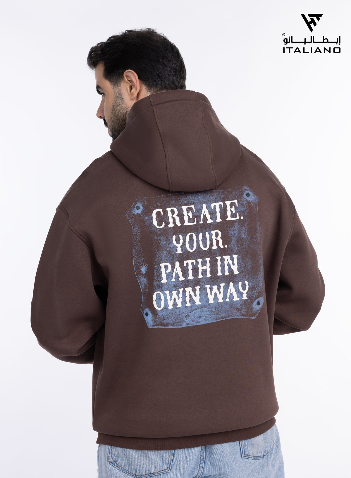Men OverSize Hoodie Italiano87