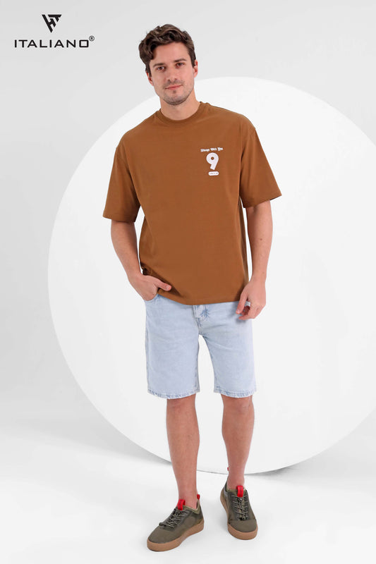 Men T-Shirt OverSize Italiano ITSH222