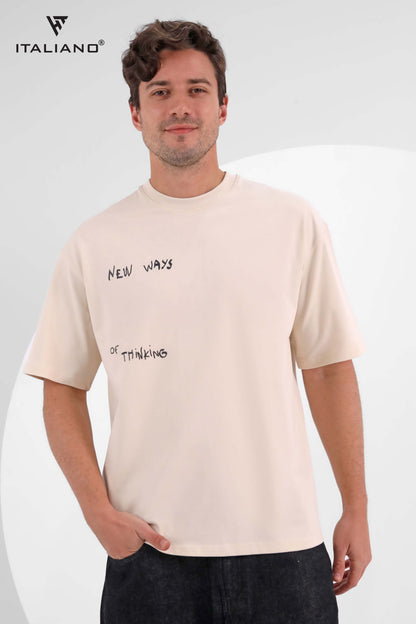 Men T-shirt Over size Italiano TS 217