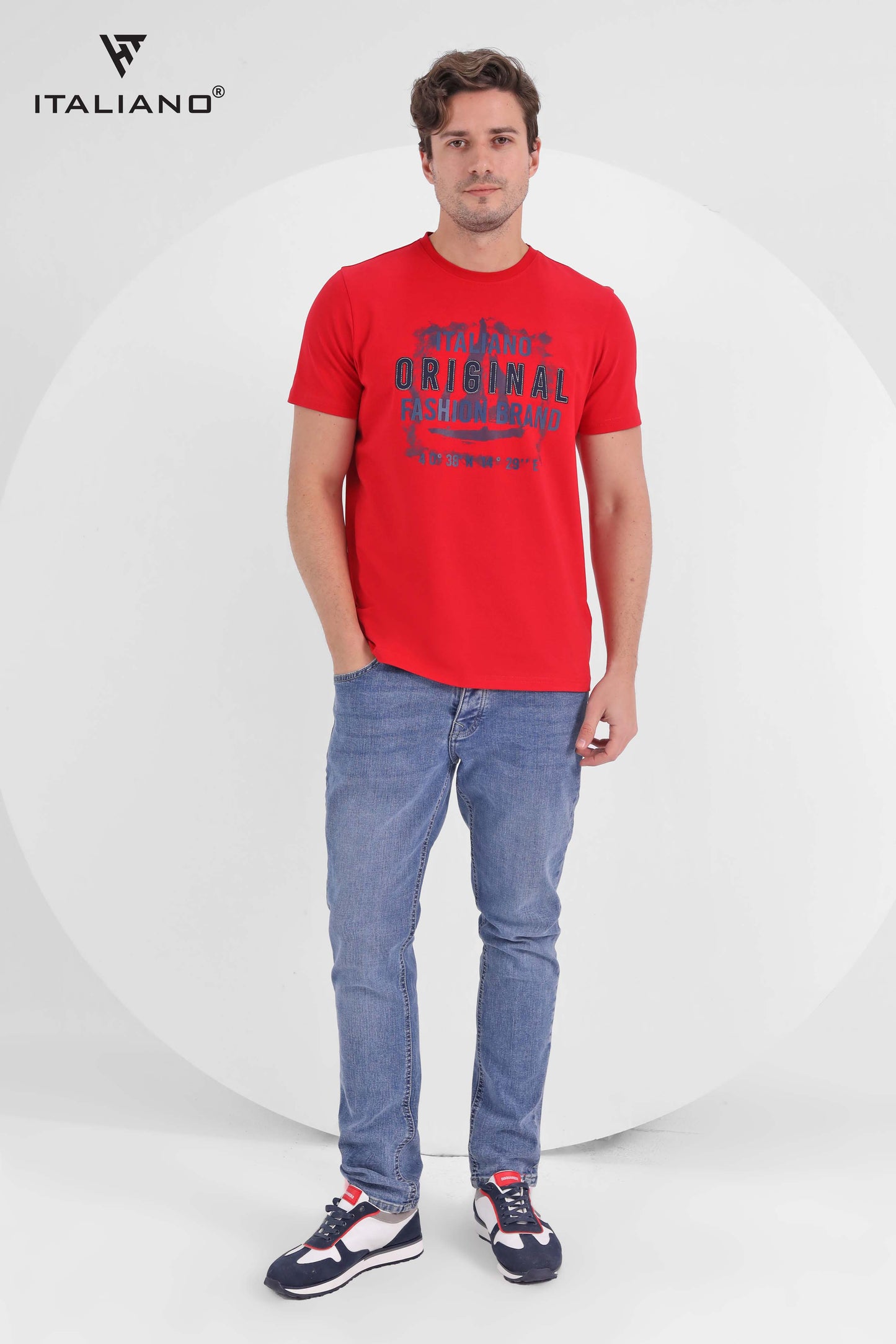 Men T-Shirt Italiano ITSH305