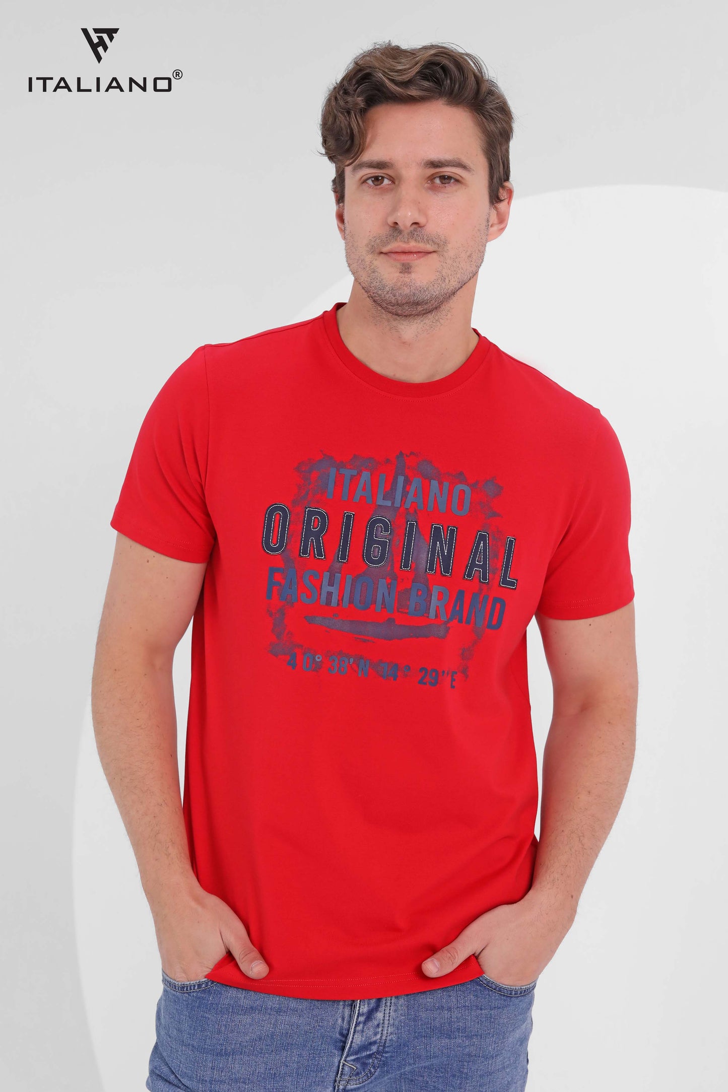 Men T-Shirt Italiano ITSH305