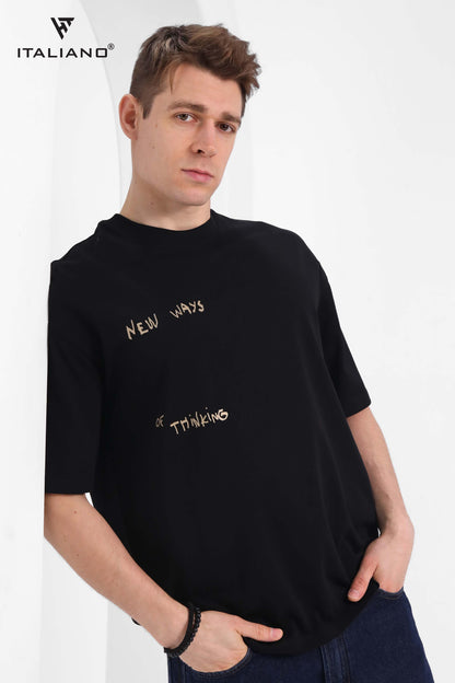 Men T-shirt Over size Italiano TS 217