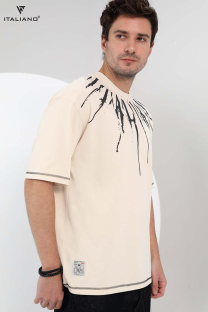 Men T-shirt Over size Italiano TS 264