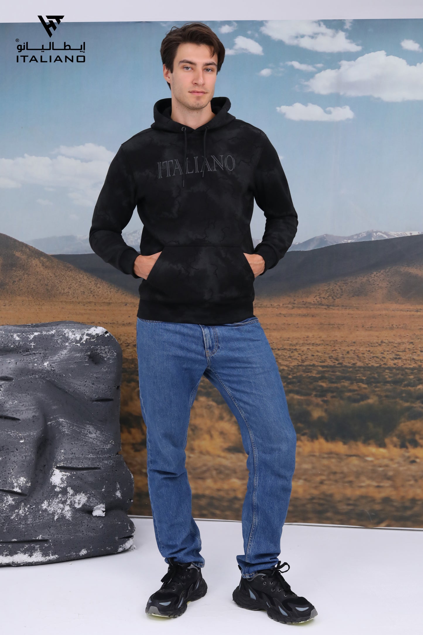 Men Hoodie T-Shirt ITHO211