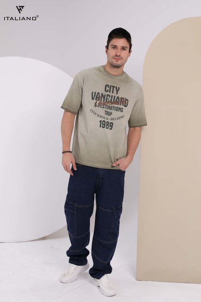 Men T-Shirt OverSize Italiano ITSH345