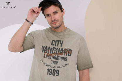 Men T-Shirt OverSize Italiano ITSH345
