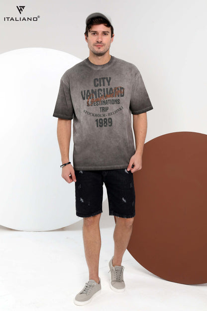 Men T-Shirt OverSize Italiano ITSH345