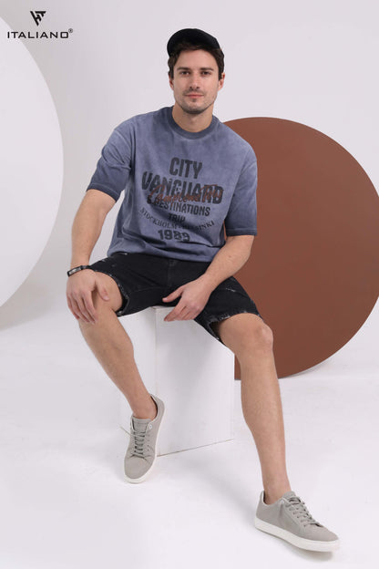 Men T-Shirt OverSize Italiano ITSH345