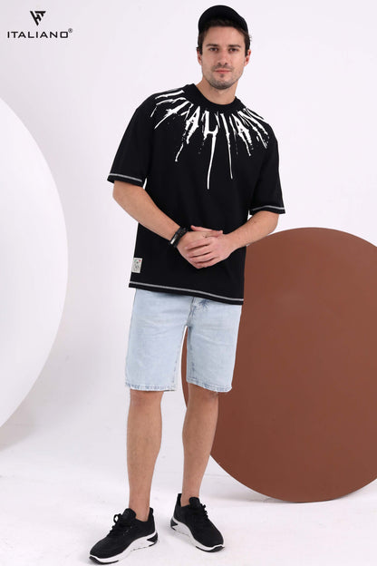 Men T-shirt Over size Italiano TS 264
