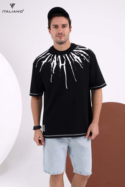 Men T-shirt Over size Italiano TS 264
