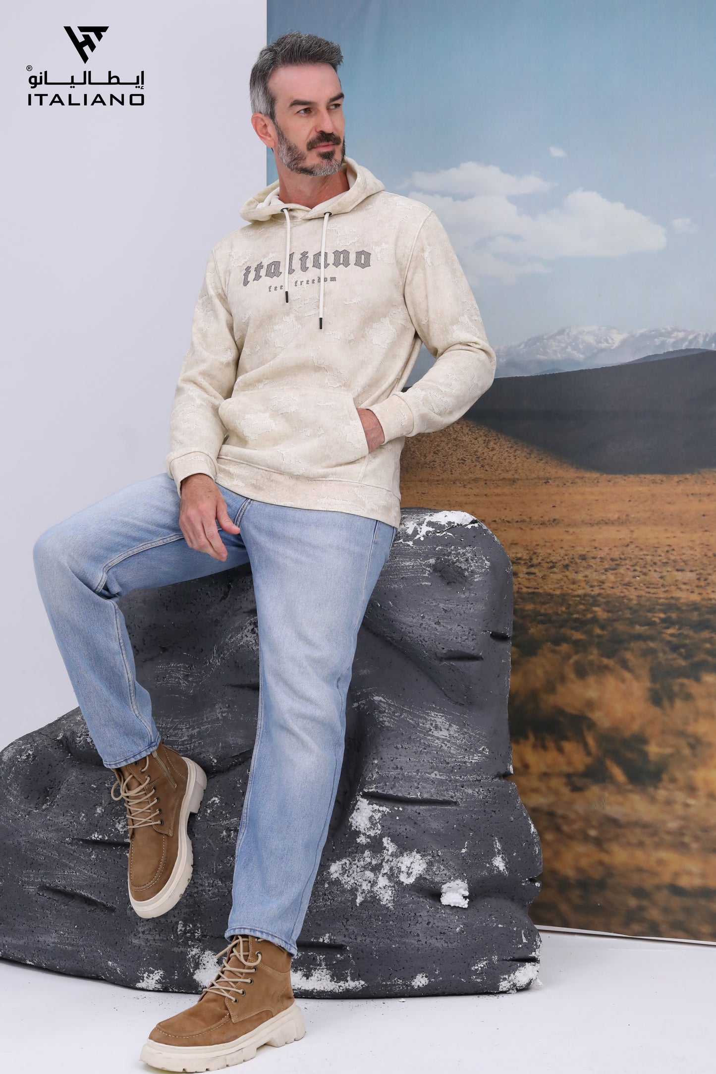 Men Hoodie T-Shirt ITHO 191