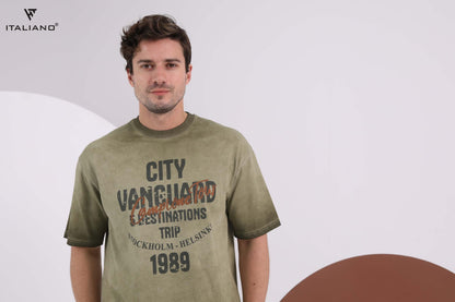Men T-Shirt OverSize Italiano ITSH345