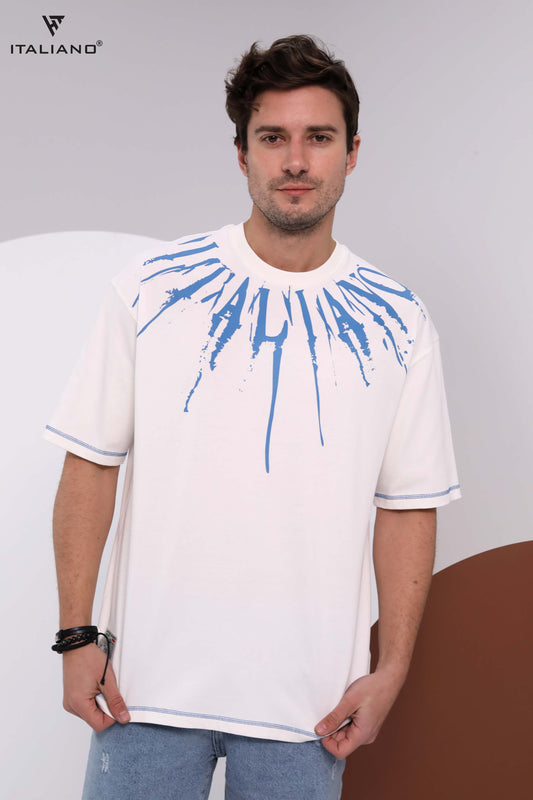 Men T-shirt Over size Italiano TS 264