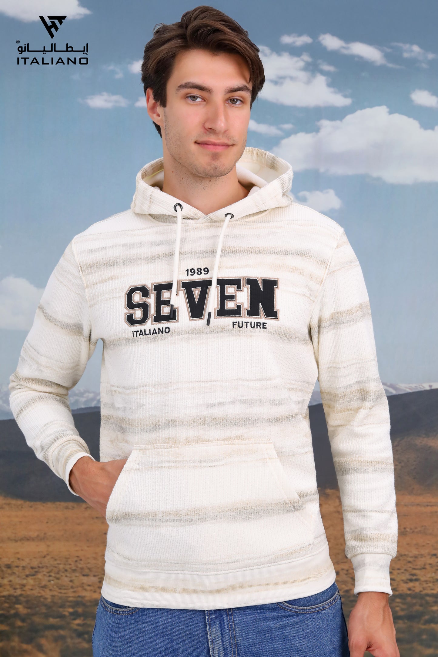 Men Hoodie T-Shirt ITHO214