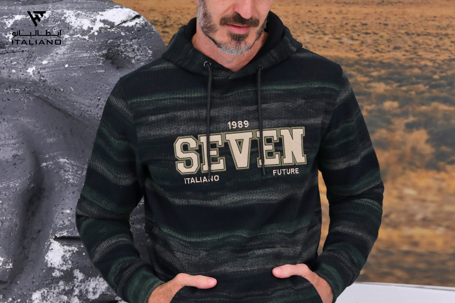 Men Hoodie T-Shirt ITHO214