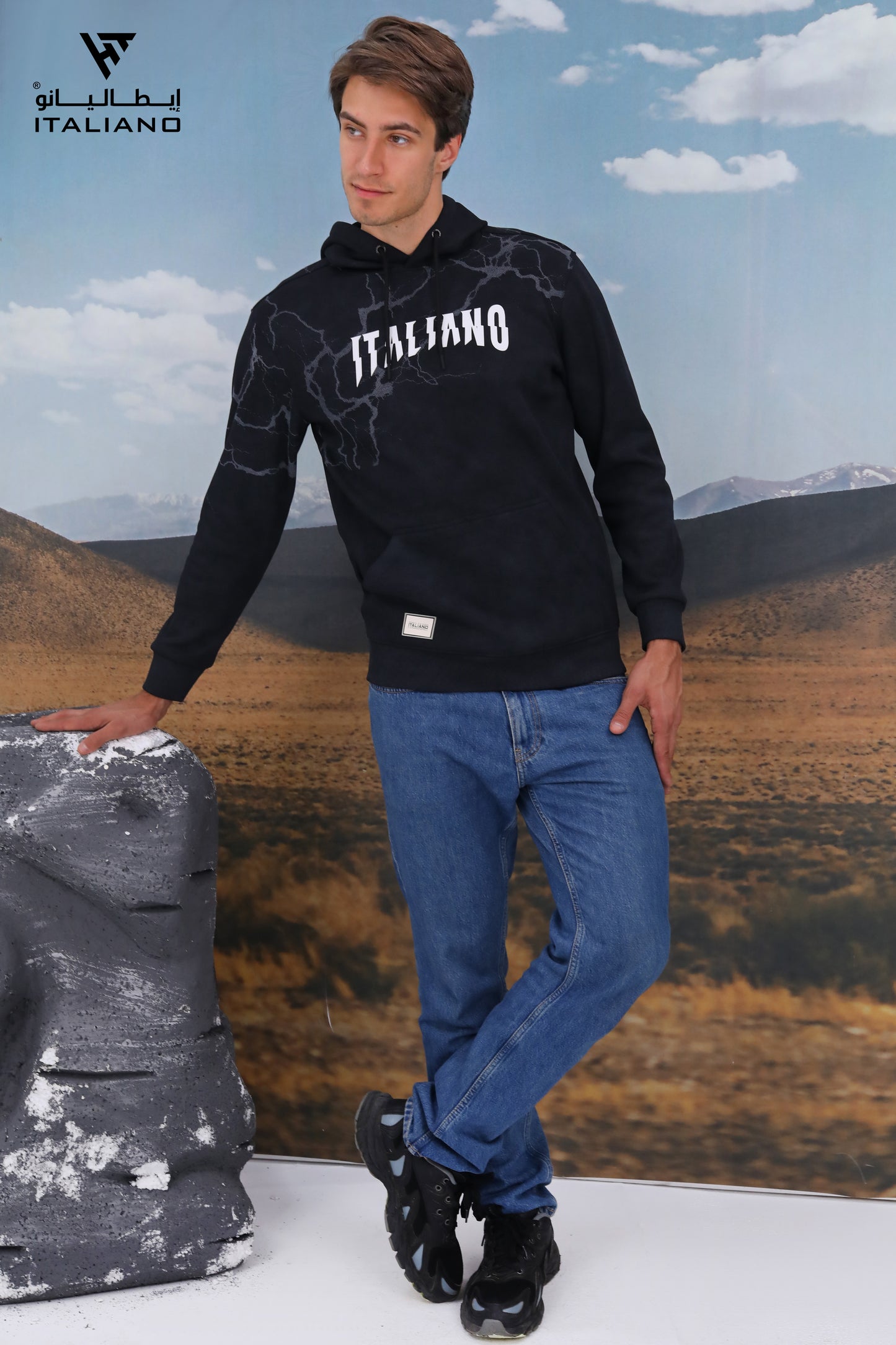 Men Hoodie T-Shirt ITHO 1763