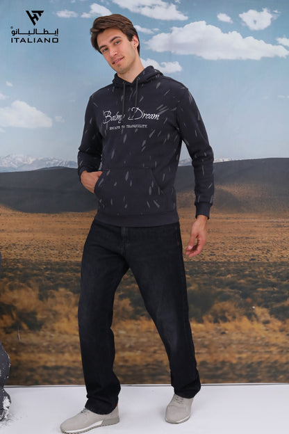 Men Hoodie T-Shirt ITHO189