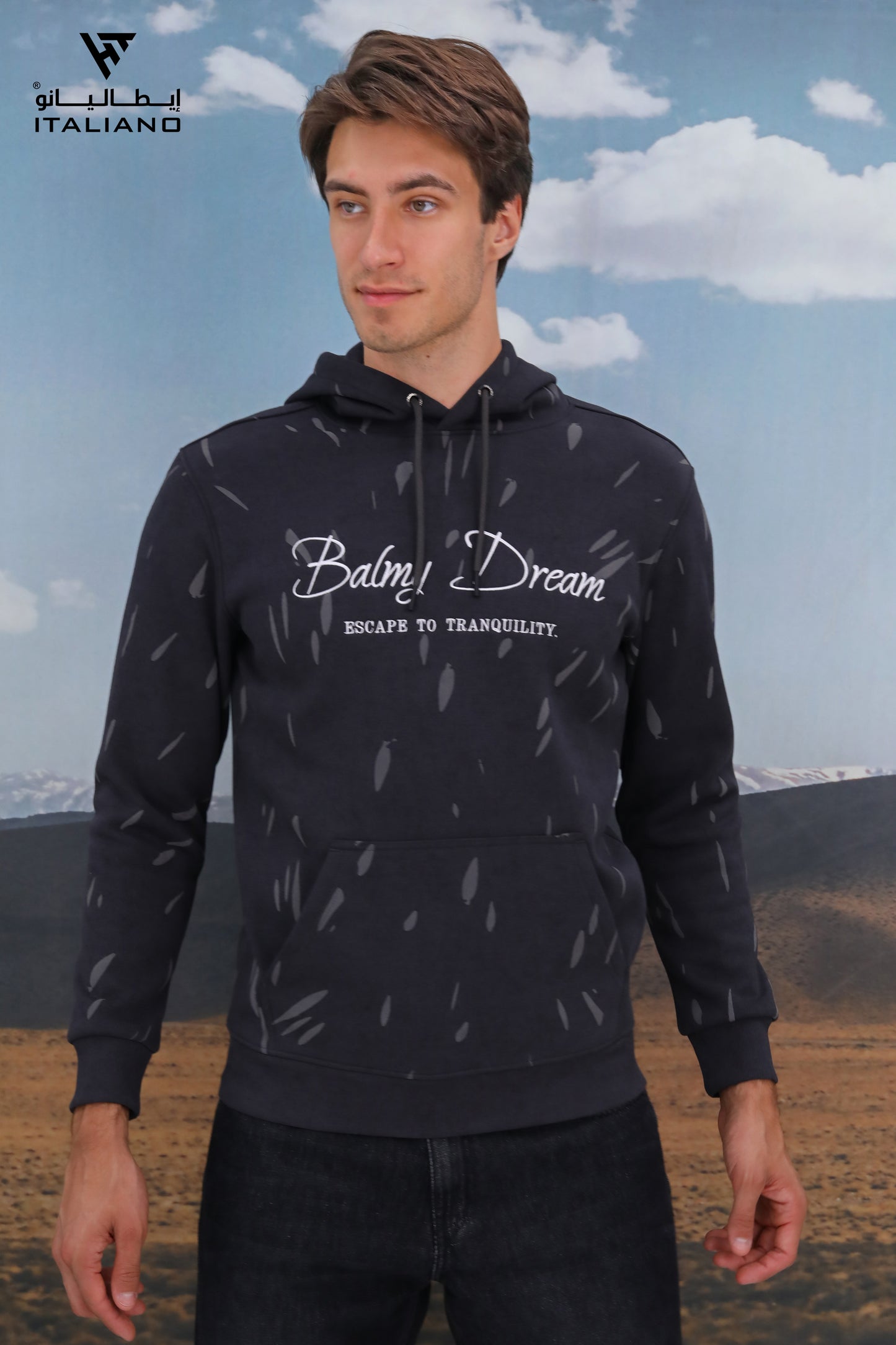 Men Hoodie T-Shirt ITHO189