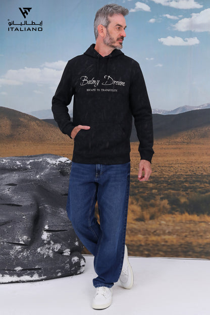 Men Hoodie T-Shirt ITHO189