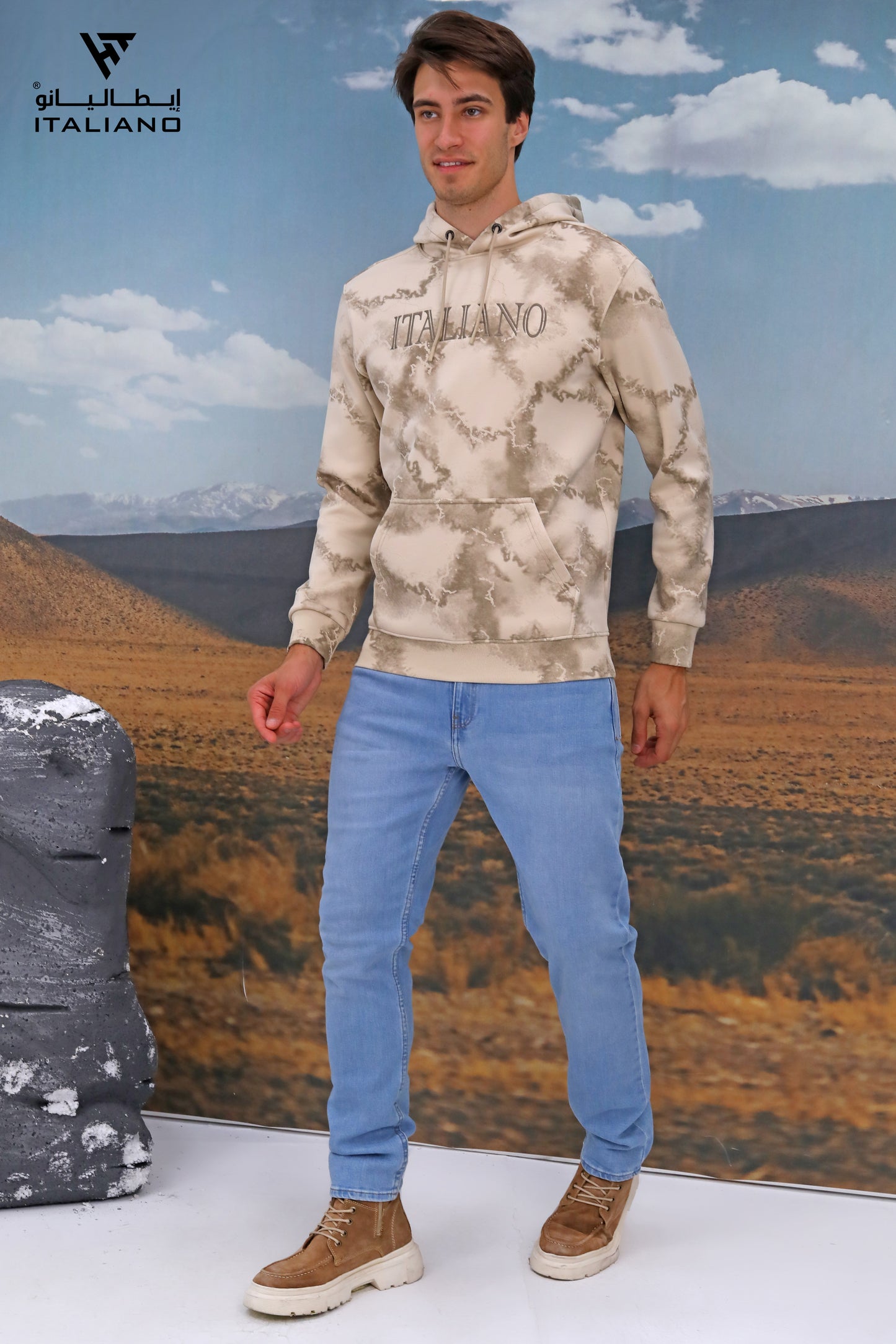 Men Hoodie T-Shirt ITHO211