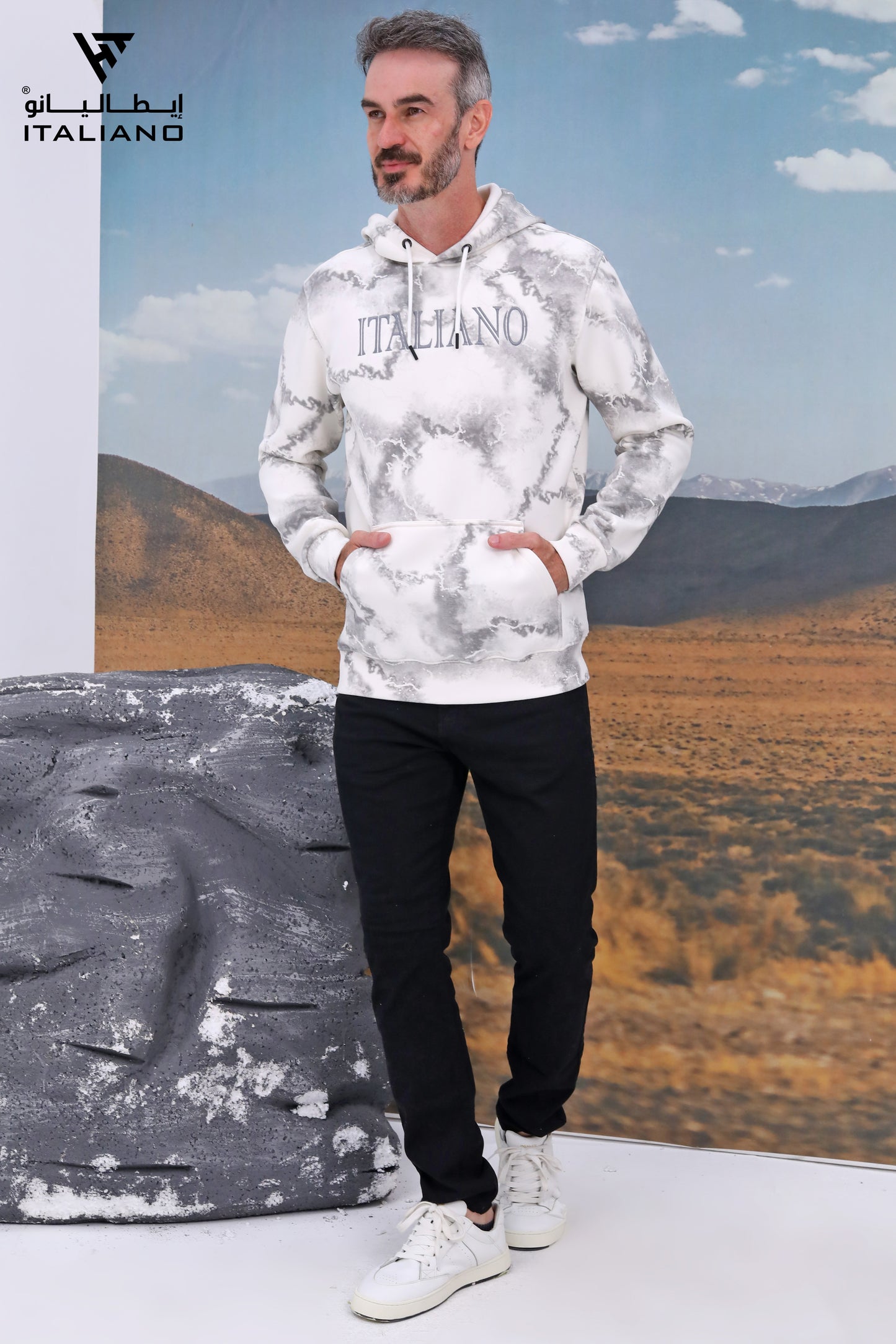 Men Hoodie T-Shirt ITHO211