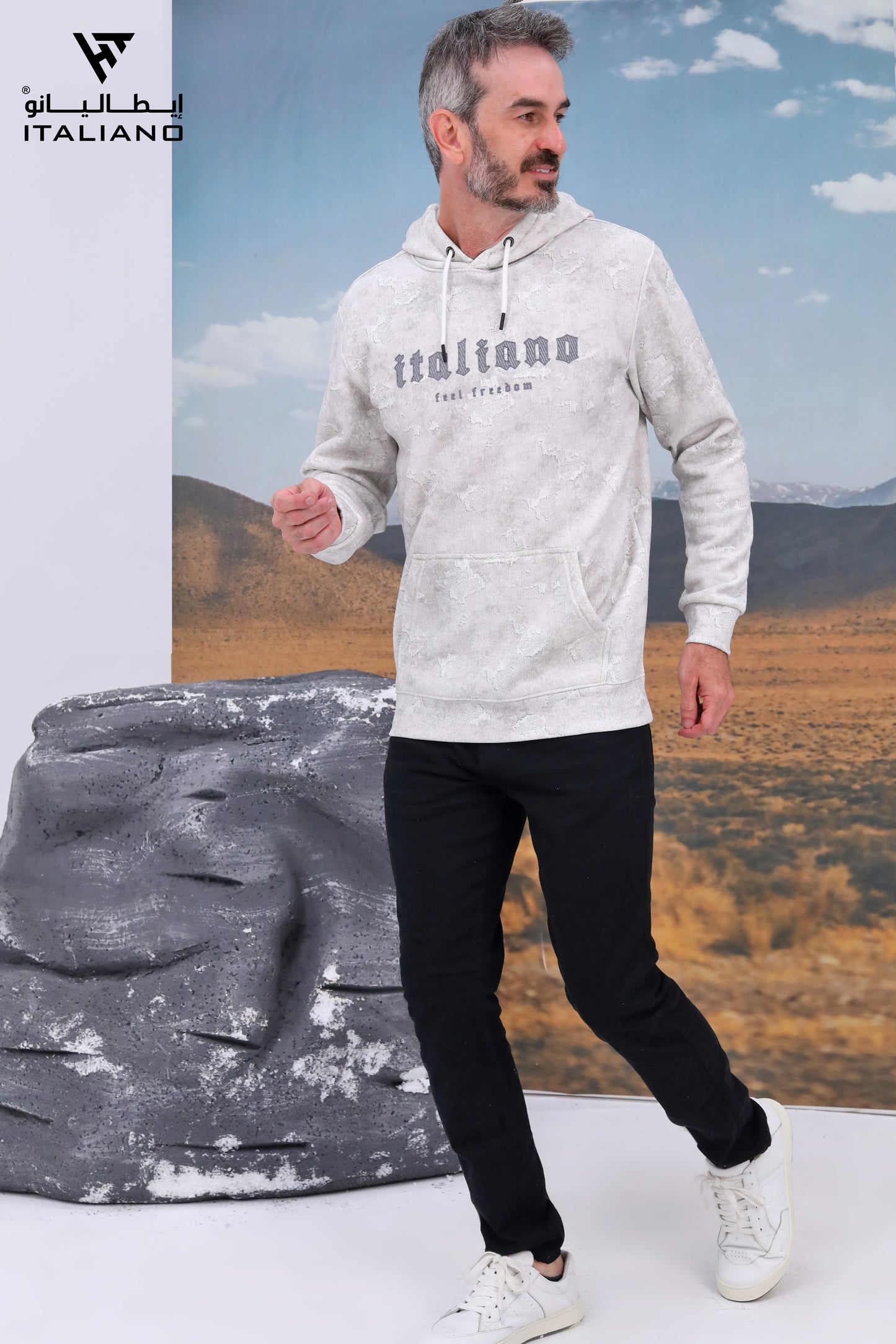 Men Hoodie T-Shirt ITHO 191