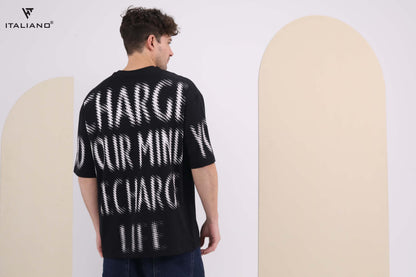 Men T-shirt Over size Italiano TS 276