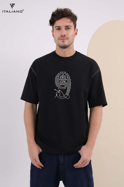 Men T-Shirt Italiano over size ITSH 296