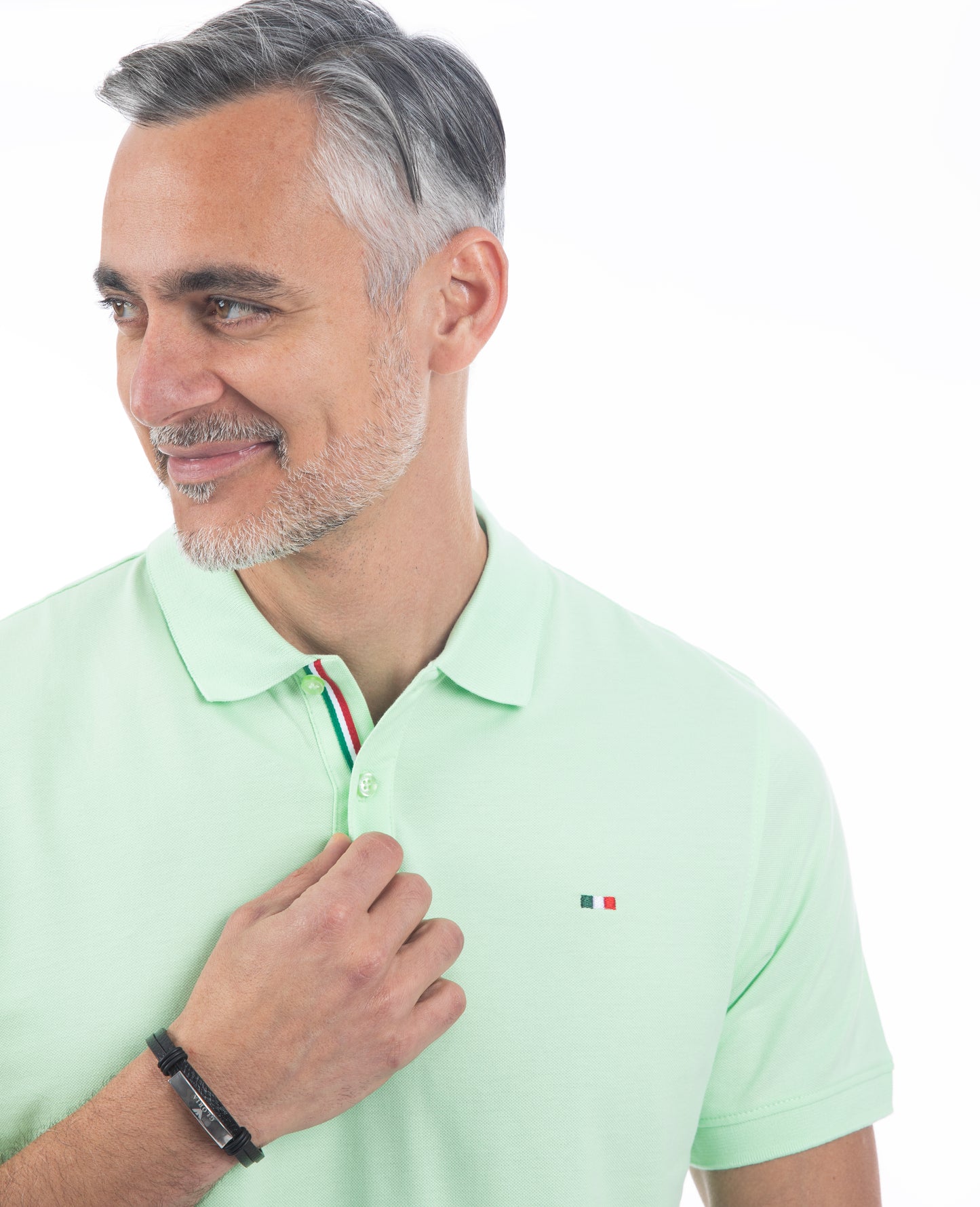 Men T-Shirt Polo Italiano ITSH320