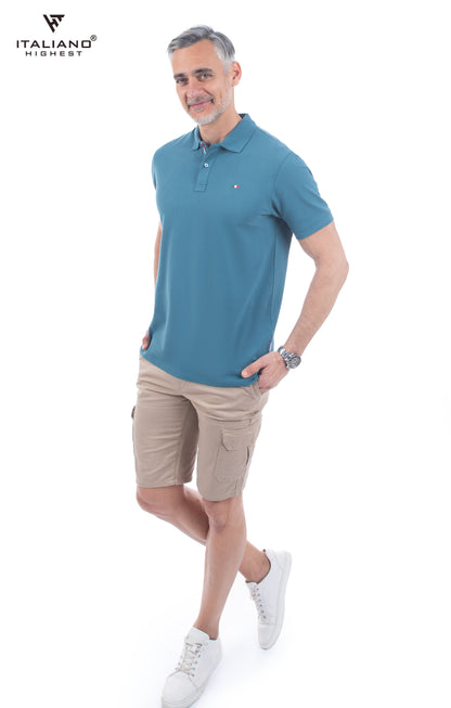 Men T-Shirt Polo Italiano ITSH320