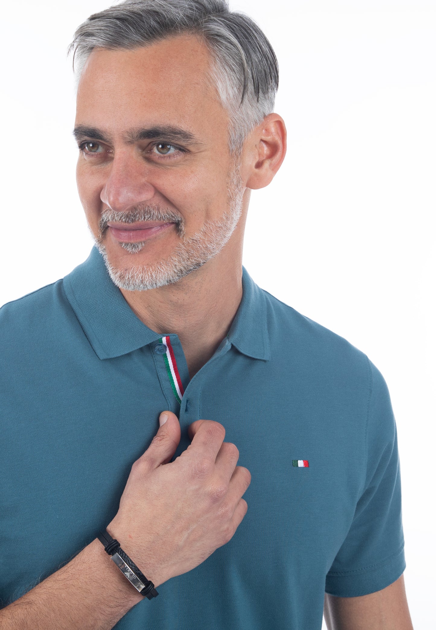 Men T-Shirt Polo Italiano ITSH320