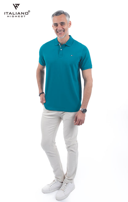 Men T-Shirt Polo Italiano ITSH320