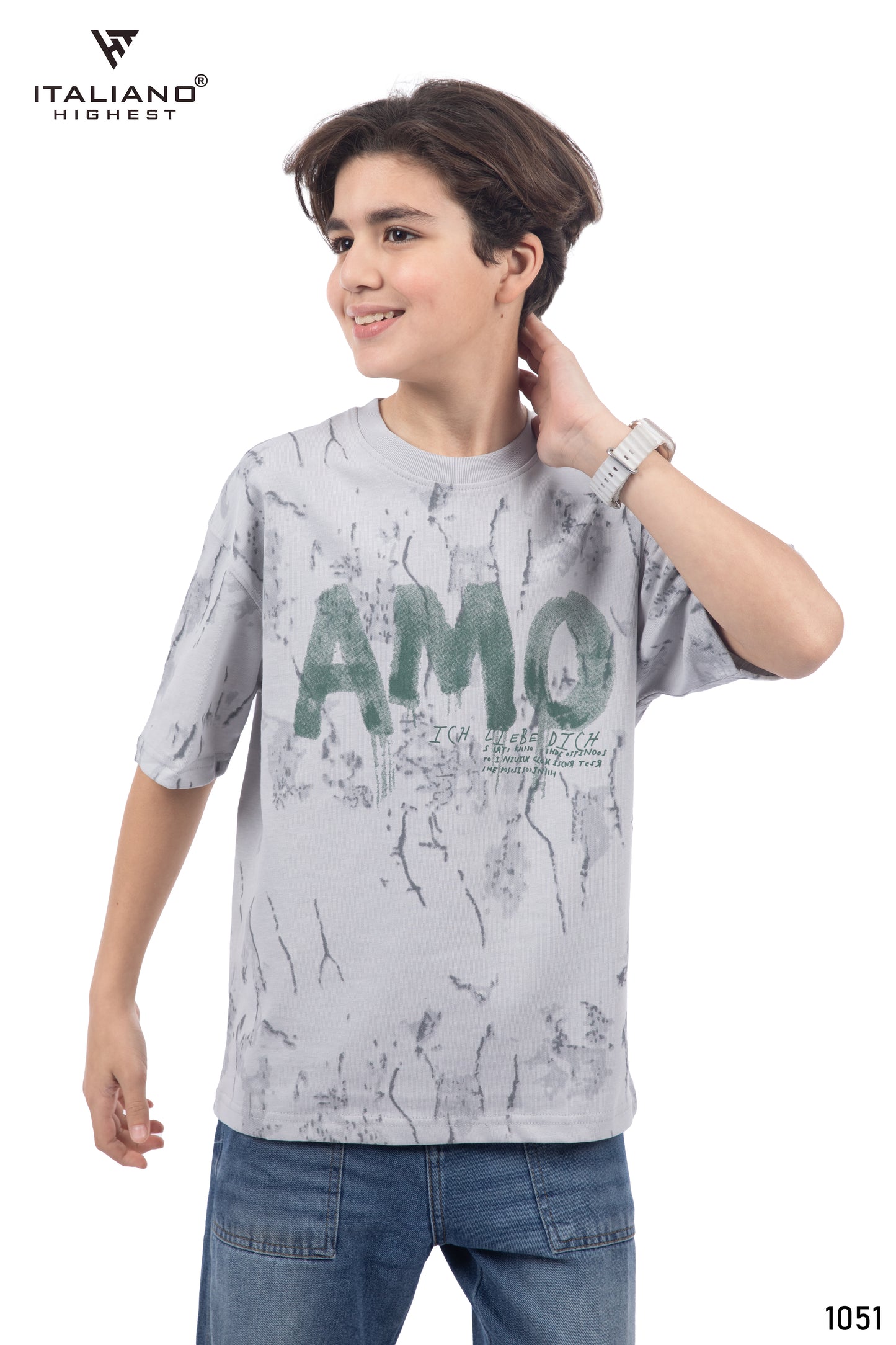 boys T-Shirt over size  TSH 1051