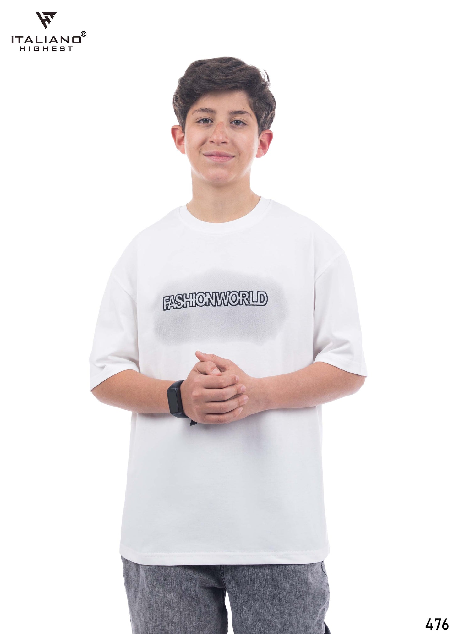 boys  over size T-shirt 476