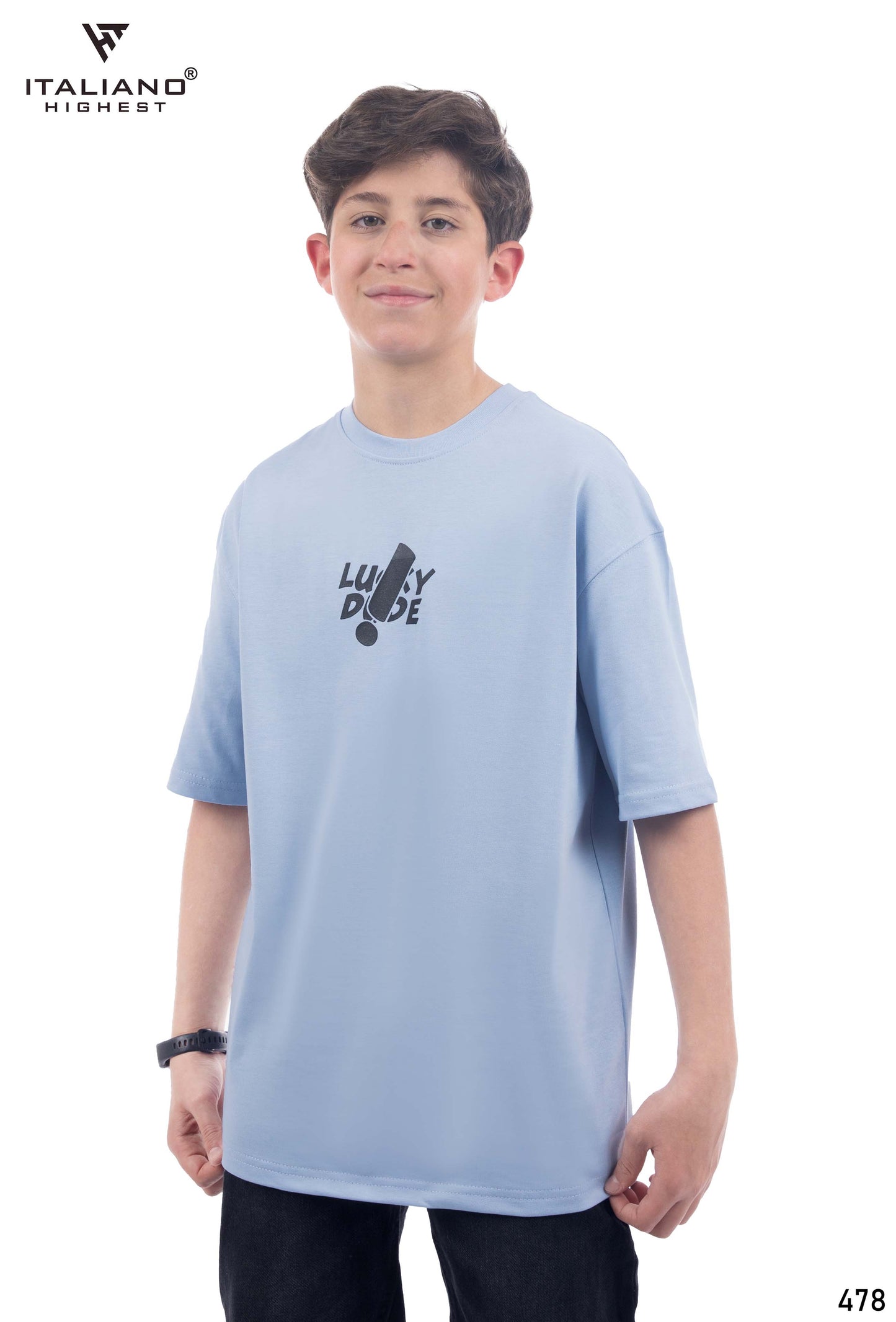boys T-Shirt Italiano over size ITSH 478