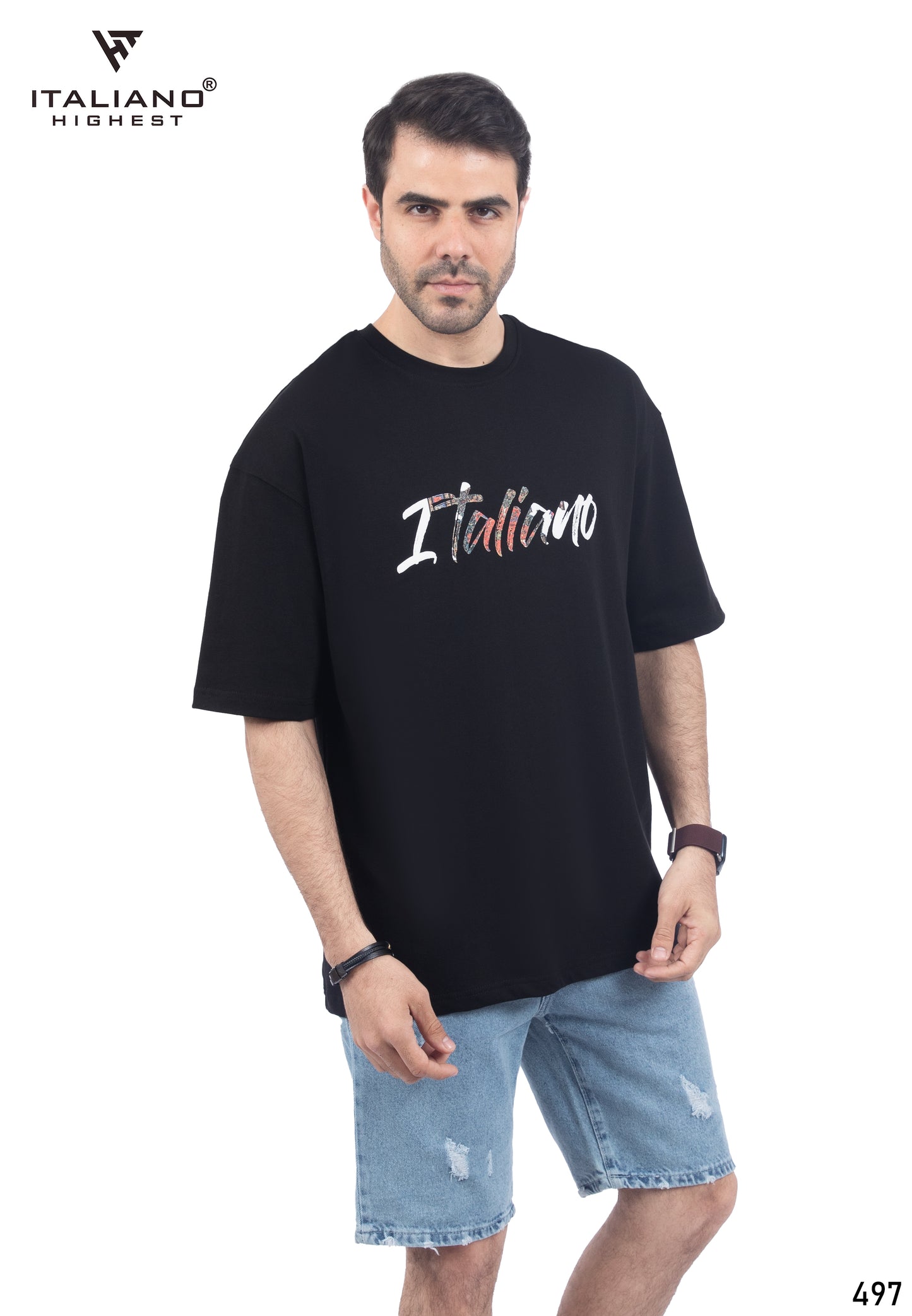 Men T-Shirt OverSize Italiano ITSH497