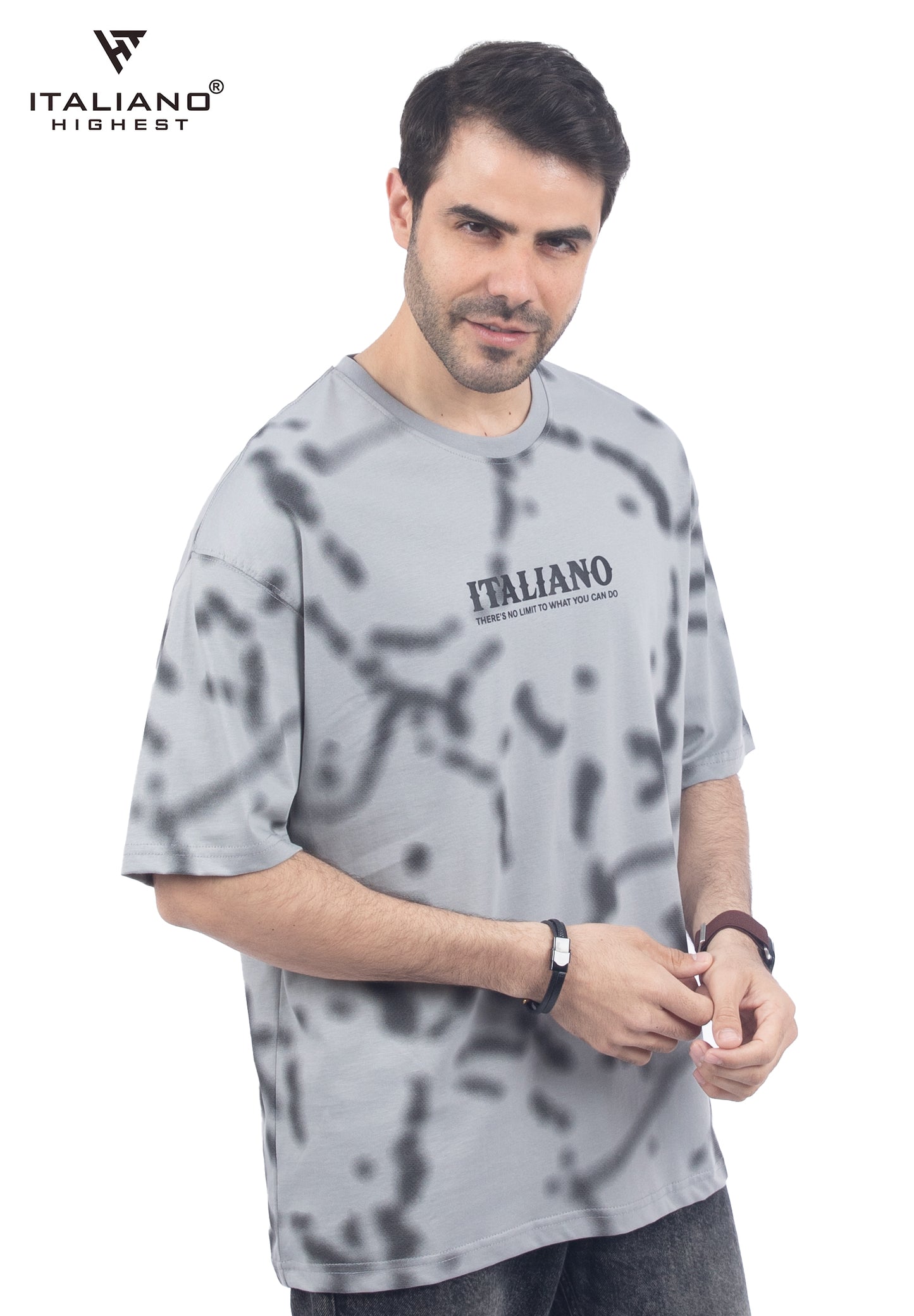 Men T-shirt Over size Italiano TS 451
